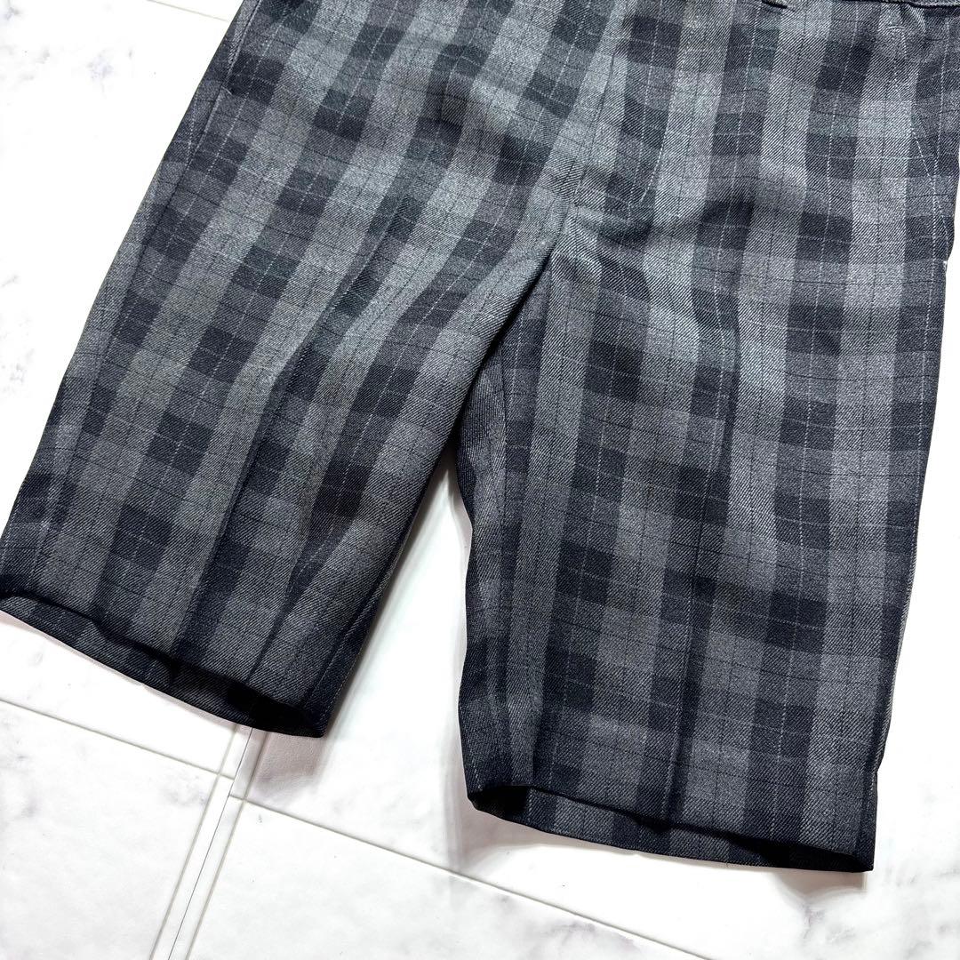 極美品✨ビームスデザイン キッズフォーマル 4点セット グレー×チェック 110