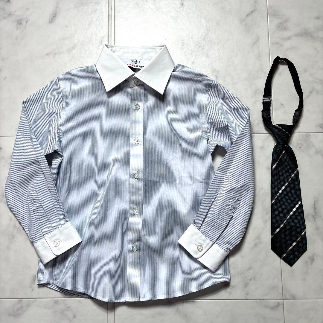 極美品✨ビームスデザイン キッズフォーマル 4点セット グレー×チェック 110