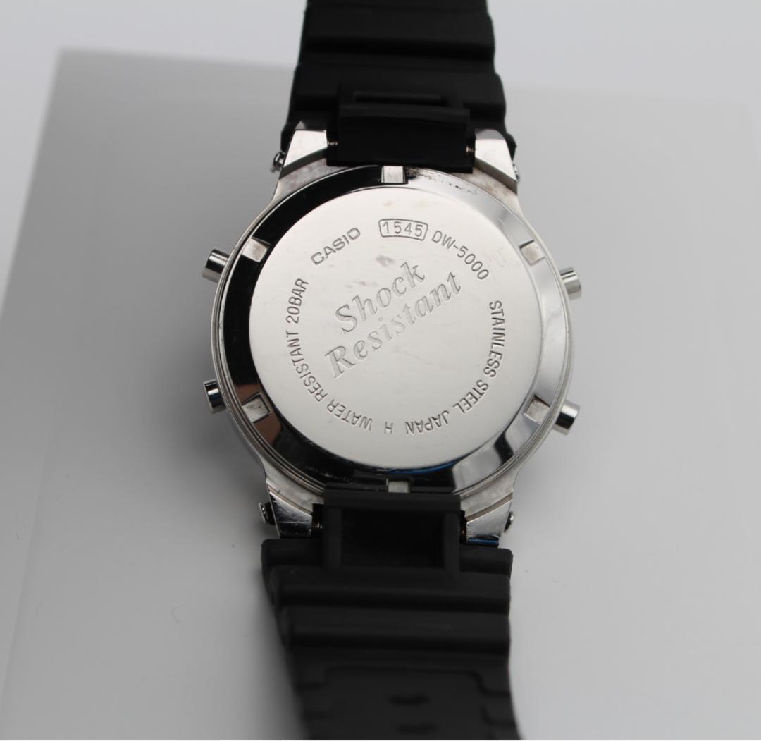 CASIO カシオ DW-5000 G-SHOCK SS デジタル 文字盤