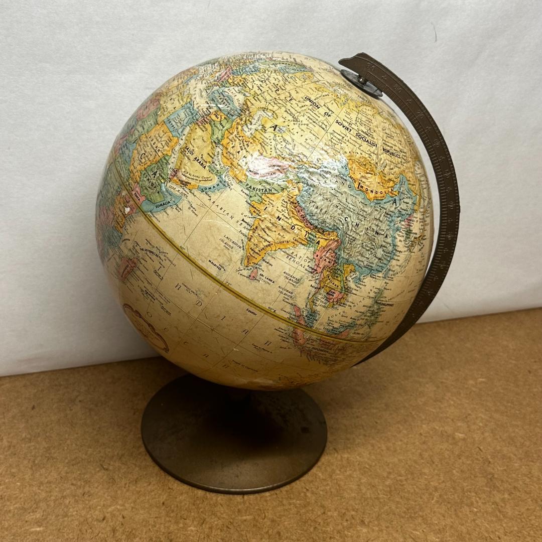 アメリカ製 ヴィンテージ地球儀 REPLOGLE GLOBES