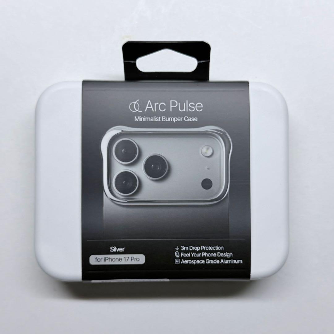 Arc Pulse アルミ・ミラーシルバー iPhone 17 Pro　最終価格