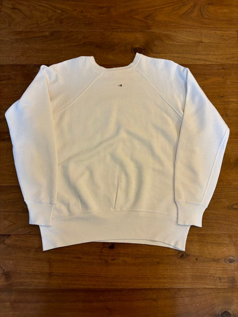 60s70s ビンテージ　ラグランスウェット　ステンシル　goodサイズ