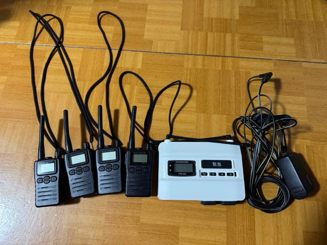 八重洲無線中継機FTR-400 ブルーセンチュリーBC-27Rトランシーバー4台