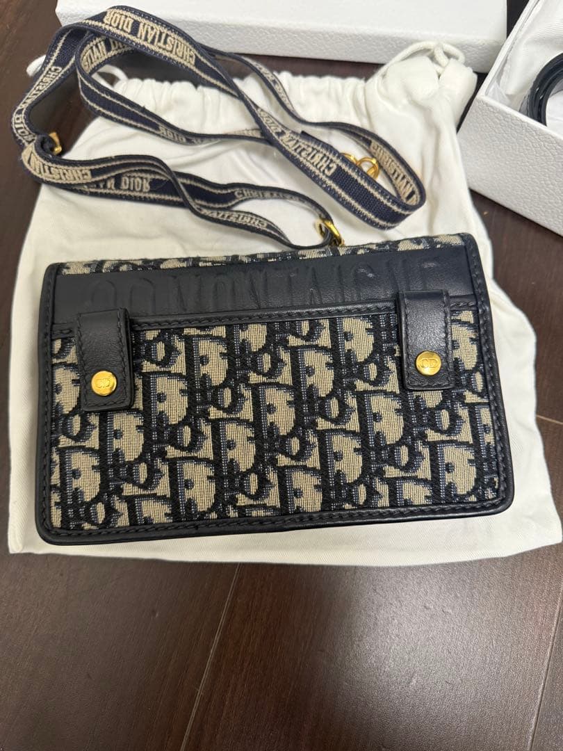 dior 30モンテーニュ チェーンバッグ 2-in-1 ポーチ　　オブリーク