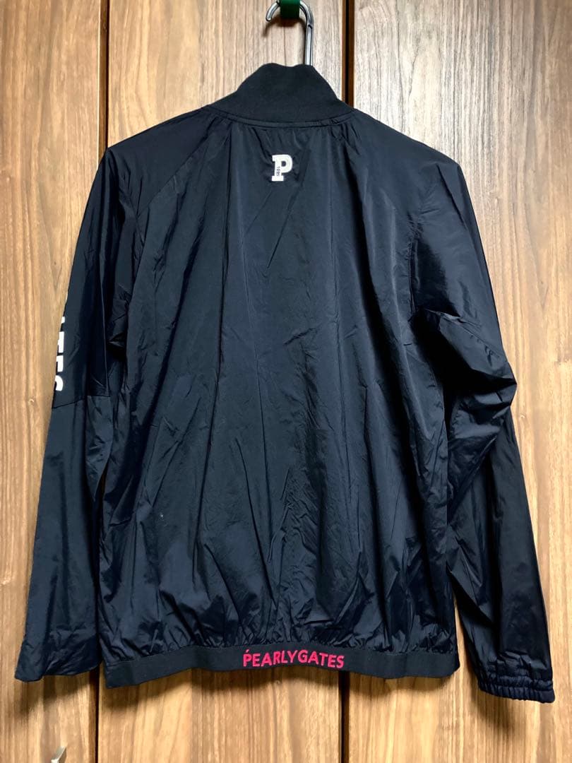 美品　PEARLY GATES ナイロンストレッチ　Rチェック　ツインスニード