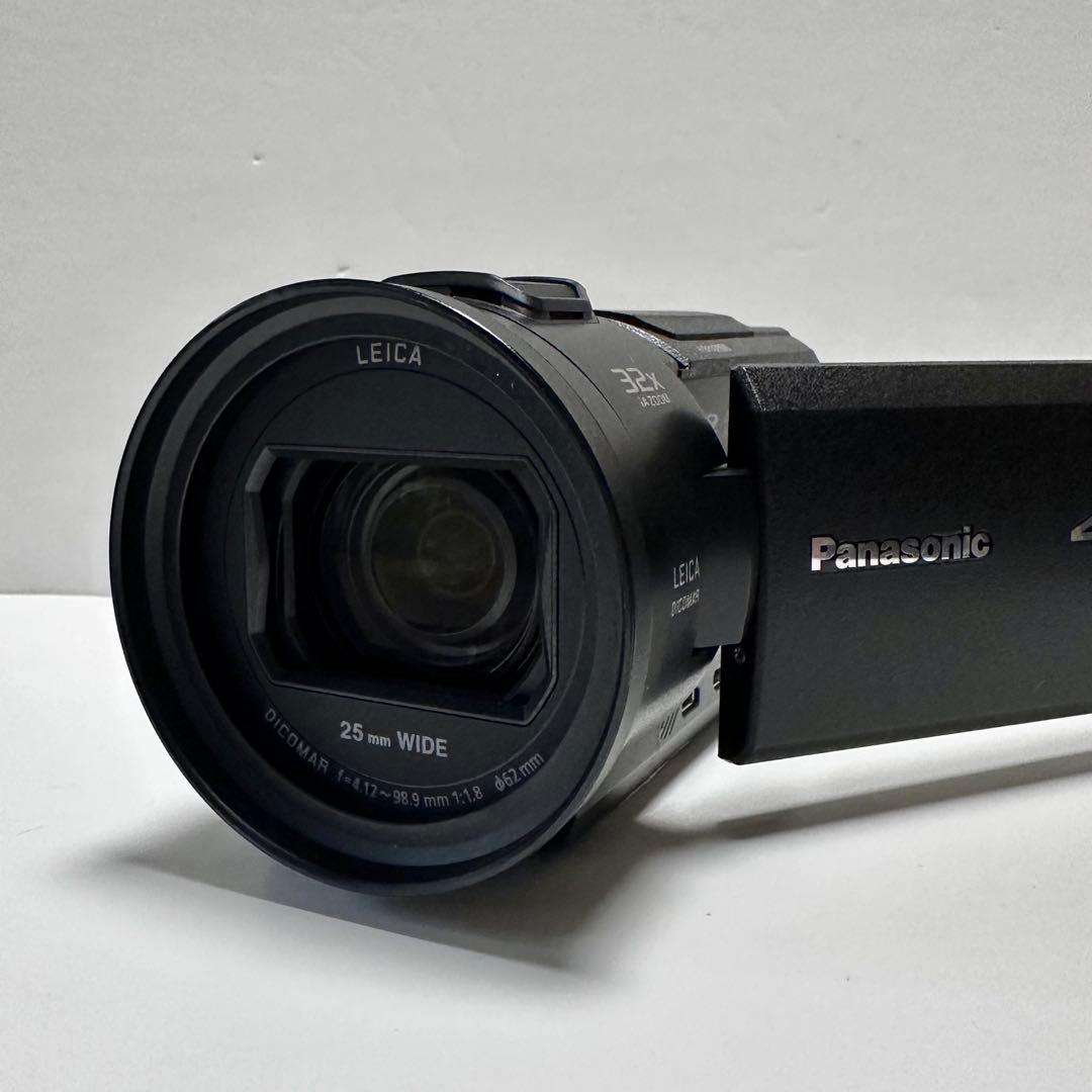 Panasonic HC-VX2MS 4Kビデオカメラ 予備バッテリー付