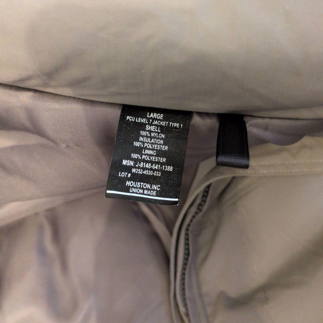 亀*人様 HOUSTON ヒューストン LEVEL7 レベル7 ジャケット Lサ
