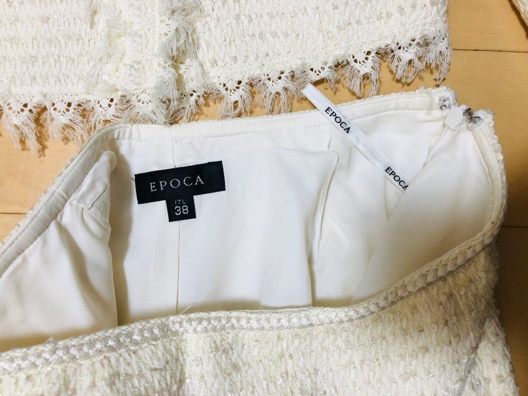 エポカ EPOCA ツイード　セットアップ 卒業式 入学式