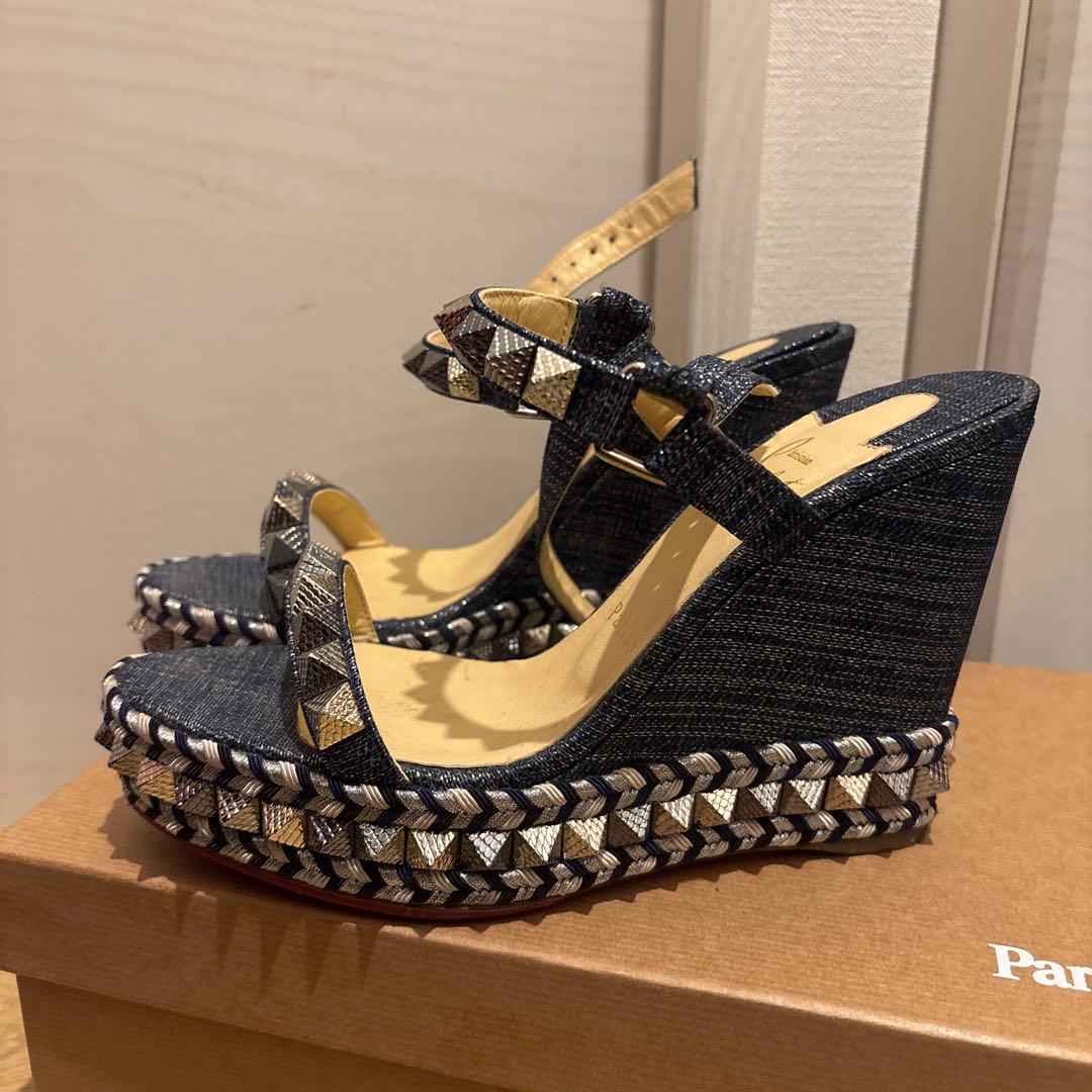 ルブタン　サンダル　美品