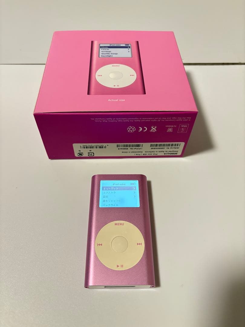 ポータブルプレーヤー Apple iPod mini 4GB Pink
