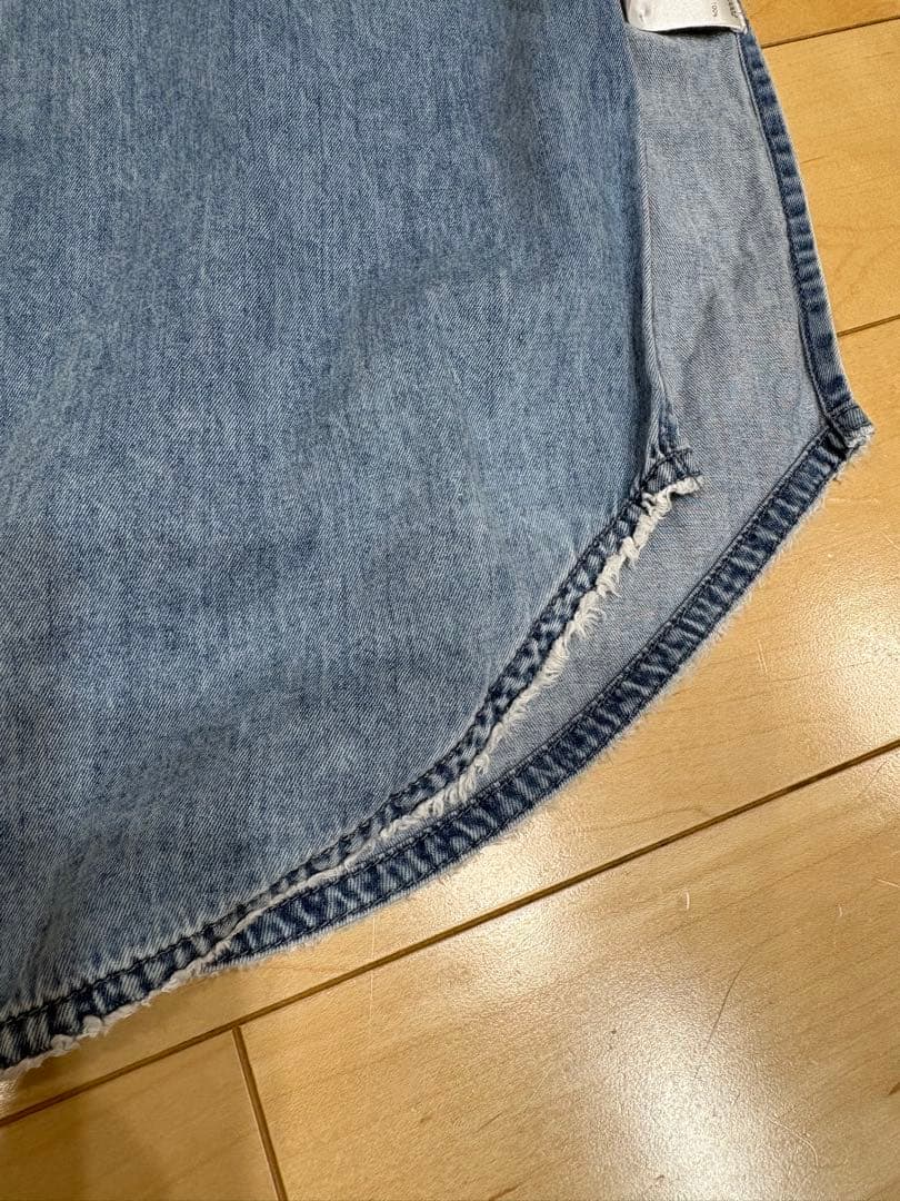 美品BEARDSLEYビアズリーFRIPIER ライトデニム　ダンガリー　シャツ