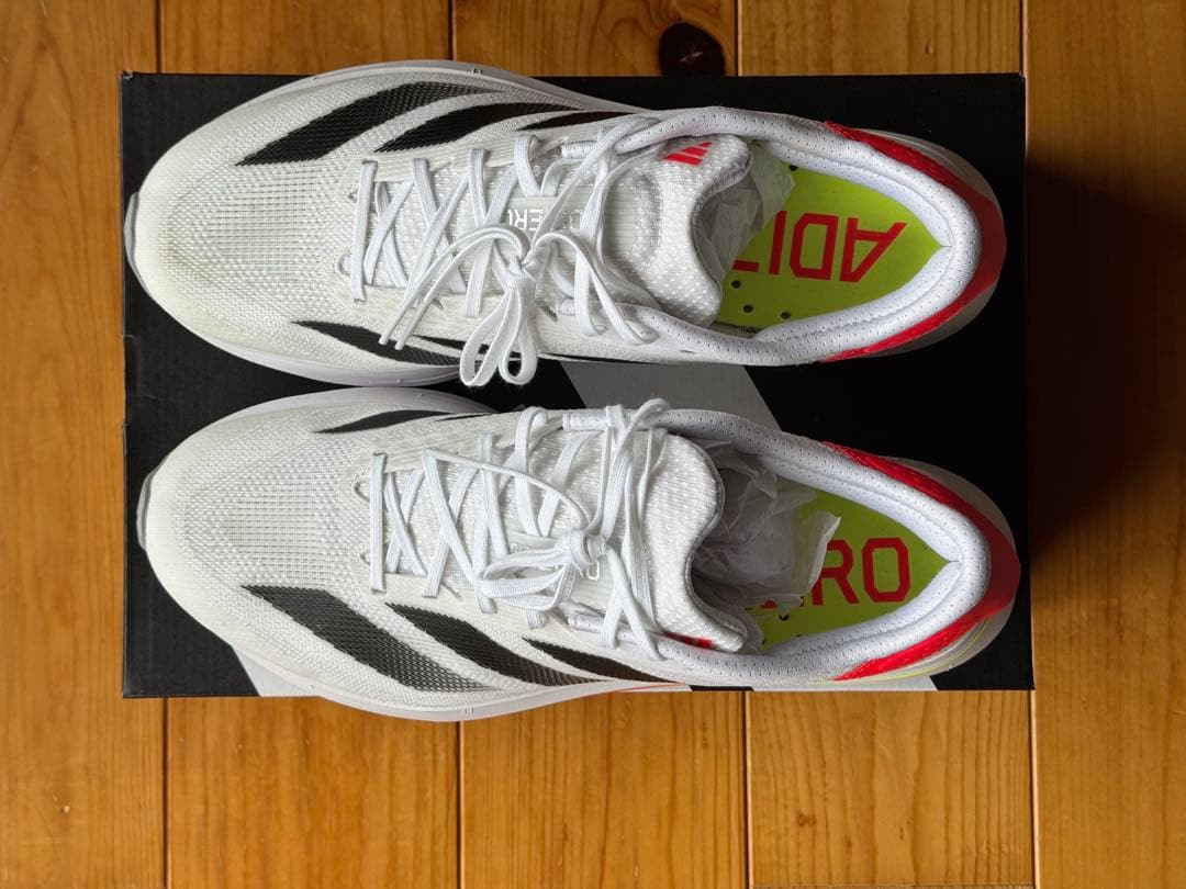 Adidas Adizero SL2 ランニングシューズ (走行6km,箱あり)