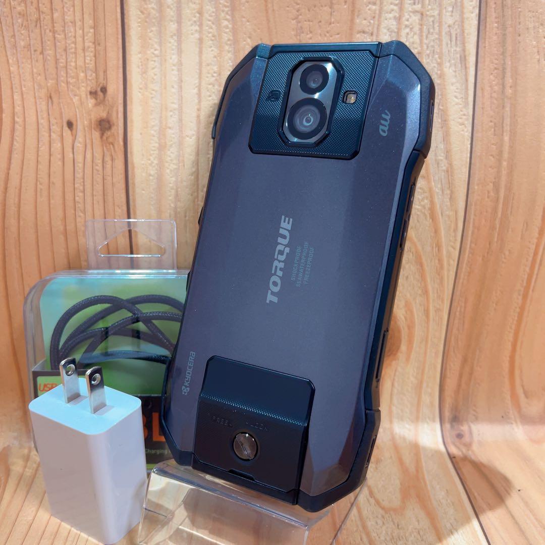 SIMフリー 本体 TORQUE G04 64 GB 065 ブラック 電池良好