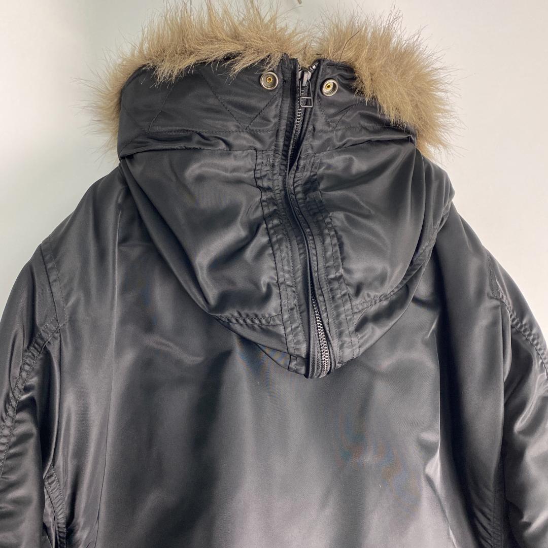 ヒステリックグラマー　モッズコート　プリマロフトエアフォース　ブラック　M