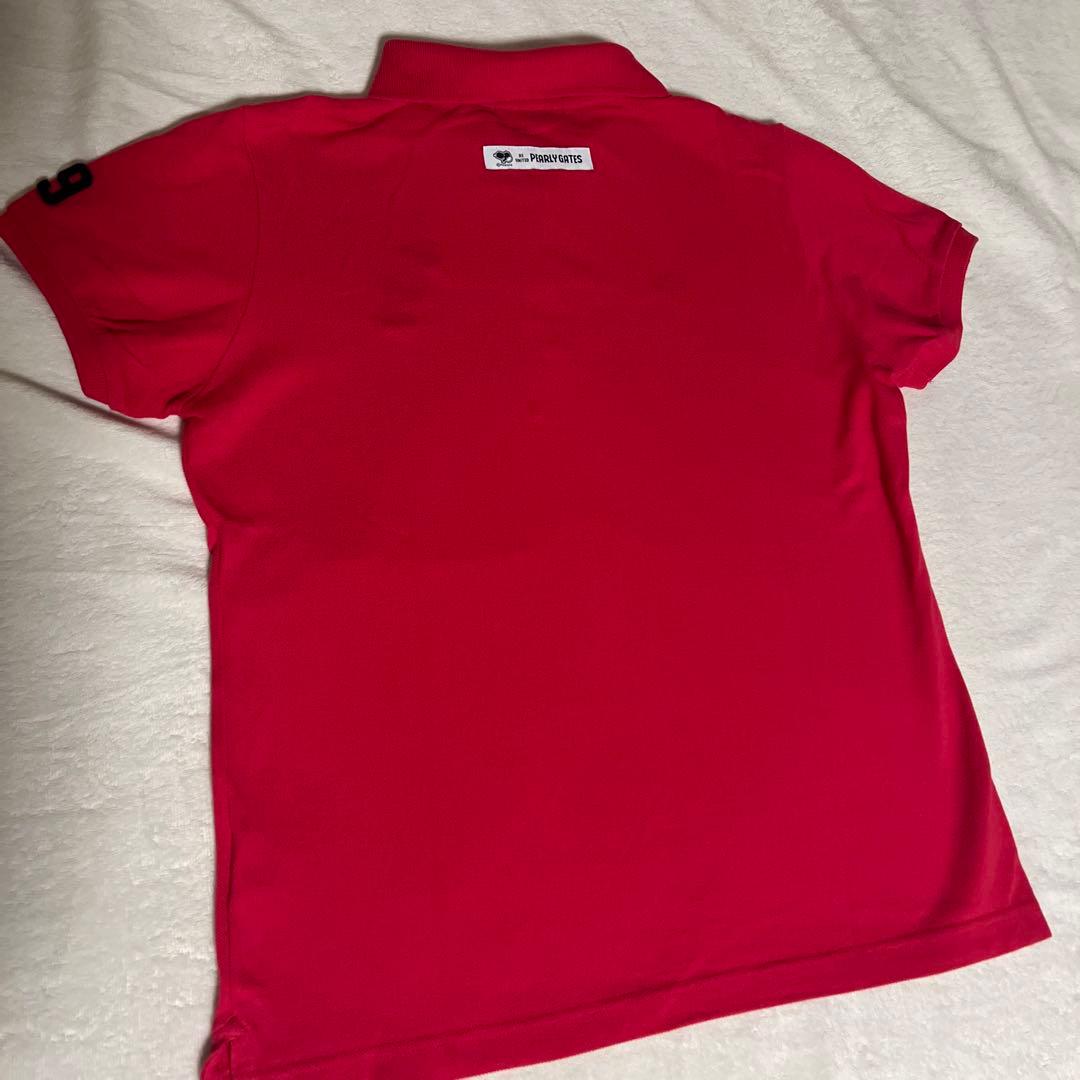 MEME【パーリゲイツ/スヌーピー】ポロシャツとパンツセット