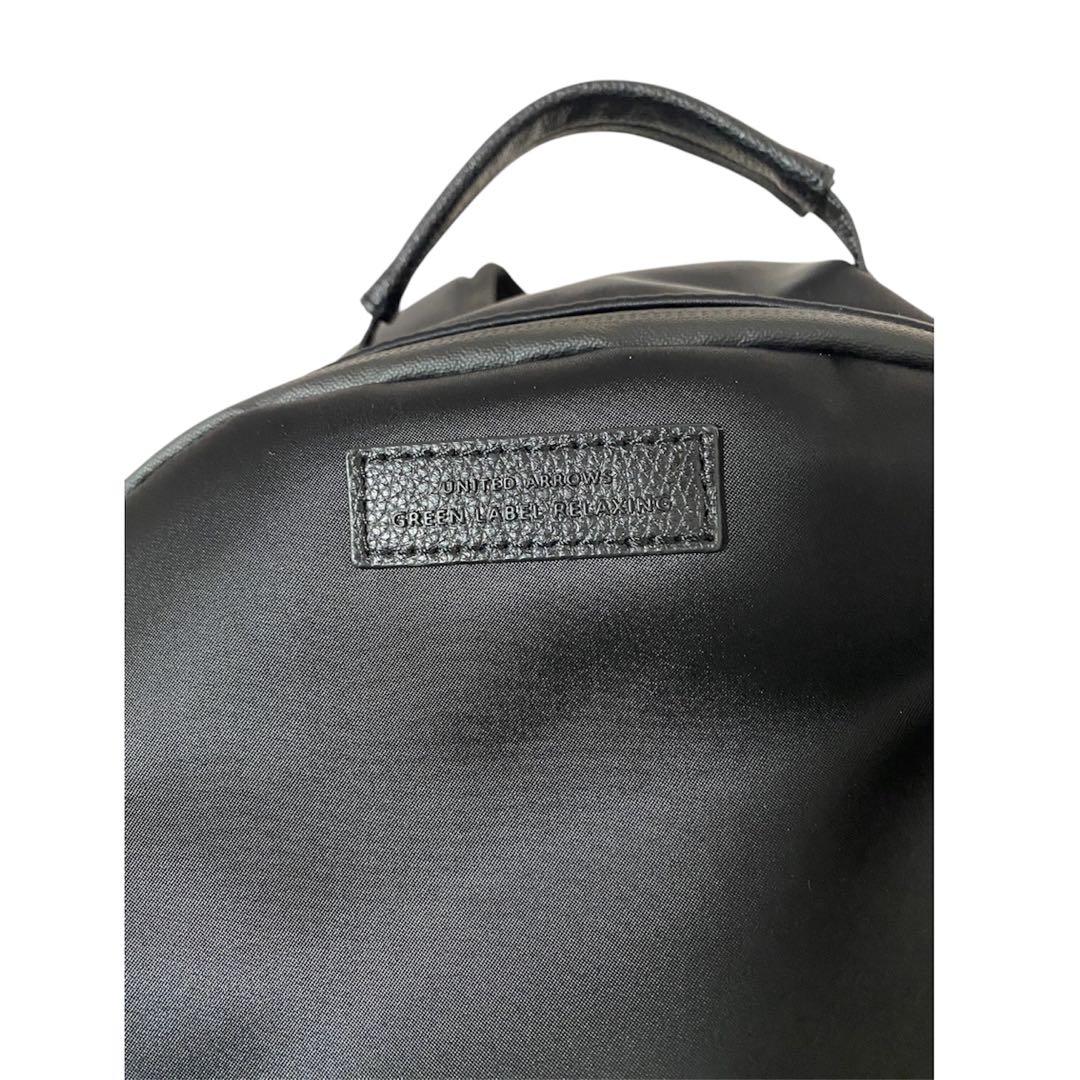 【かーくん】greenlabelrelaxing ナイロン×フェイクレザー