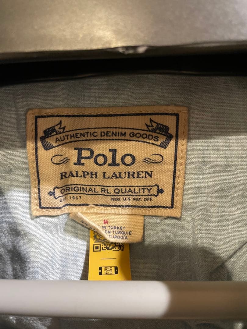 POLO RalphLauren ラルフローレン　パッチワーク　デニム　Gジャン