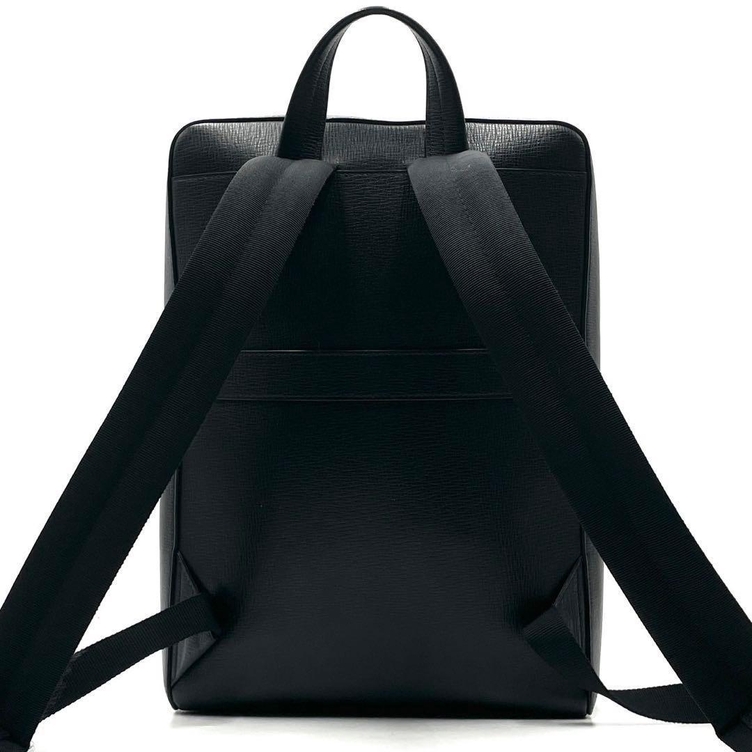 極美品/現行モデル● フェラガモ リュック バックパック ブラック レザー