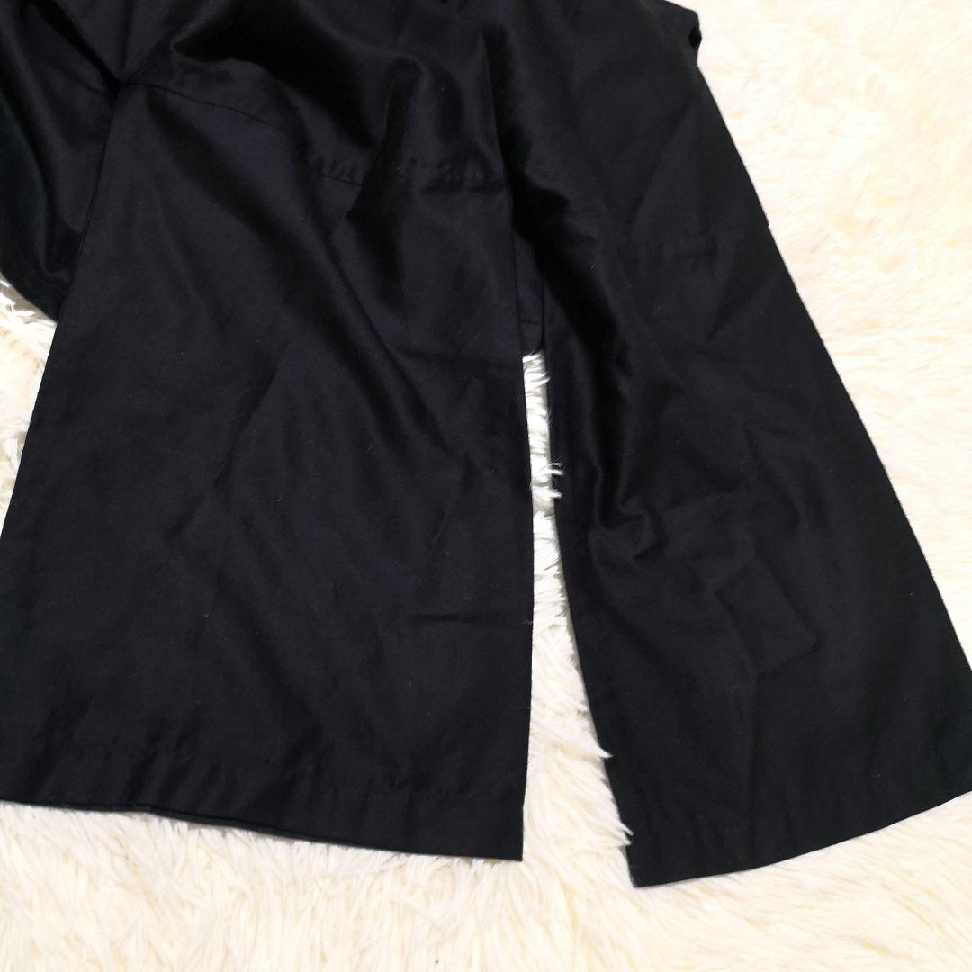 和ROBE Trove 羽織り　ジャケット　ノーカラー　袴　甚平　黒　2