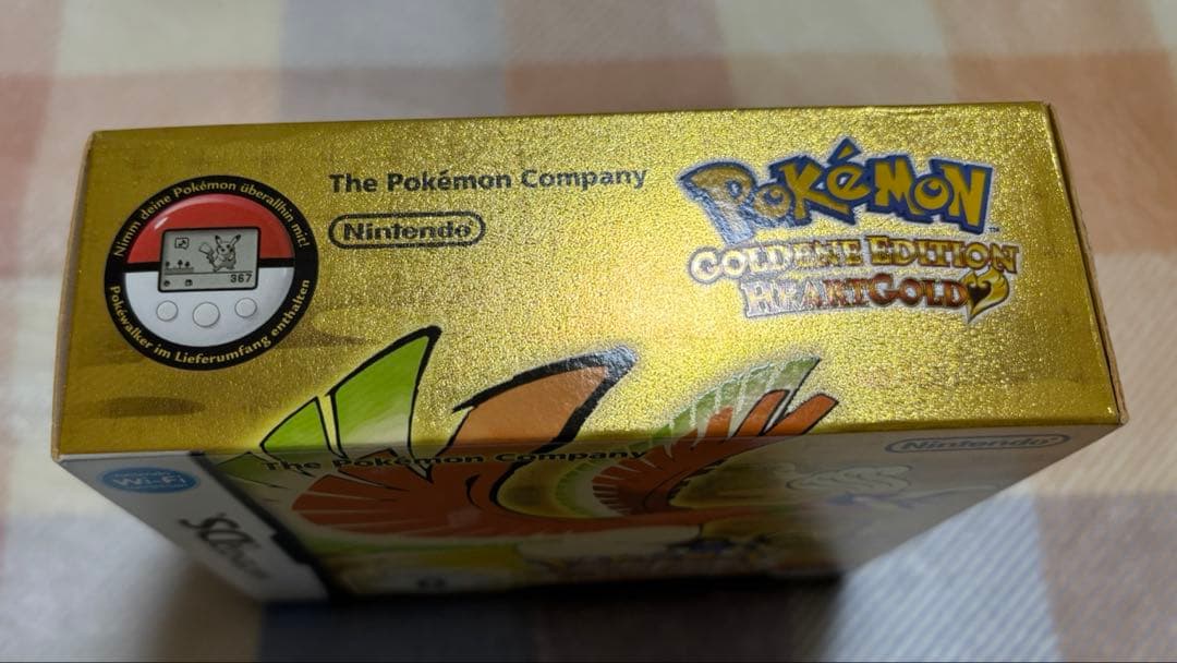 ポケモン ハートゴールド ドイツ語 未使用のポケウォーカー付き