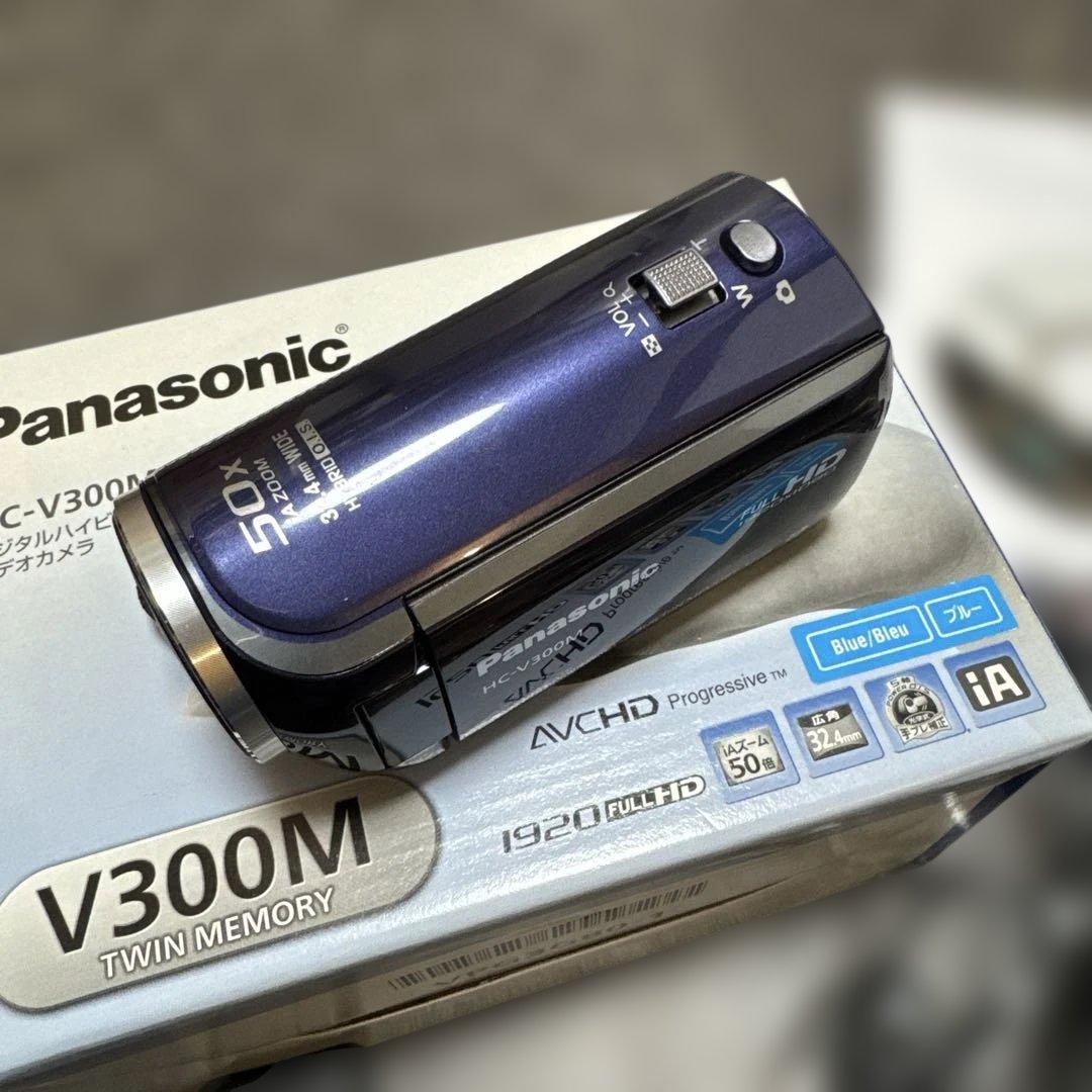 【良品】Panasonic HC-V300M　ビデオカメラ