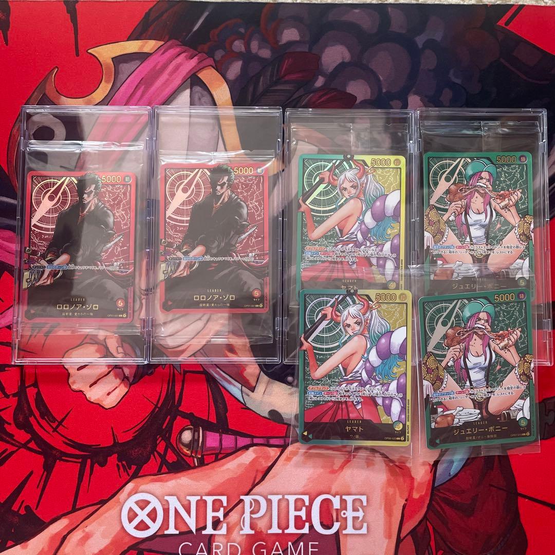 レカフィグ／プロモのみ6枚セット　ゾロ／ヤマト／ボニー　パック未開封 ワンピース