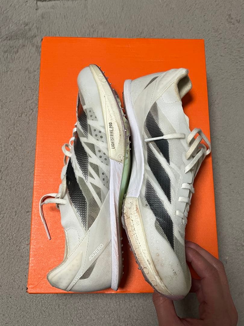 adizero prime sp2ホワイト　26.5センチ