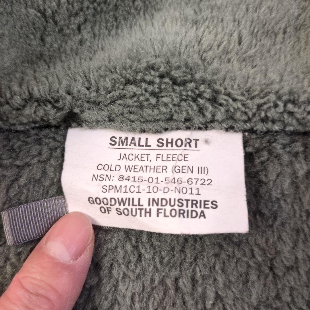 米軍実物 ECWCS Gen3 Level3 フリースジャケット S-S