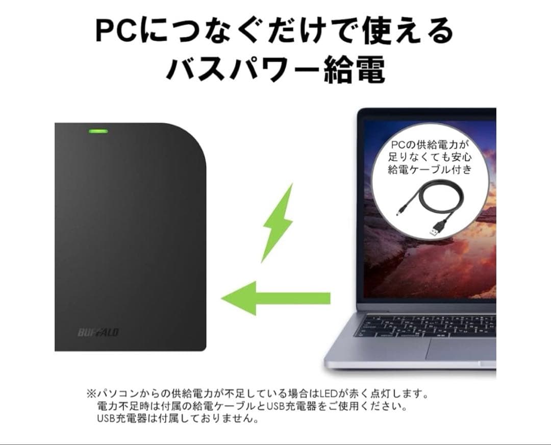 バッファロー USB3.2 ブルーレイドライブ BRXL-PUV6U3-BK/N