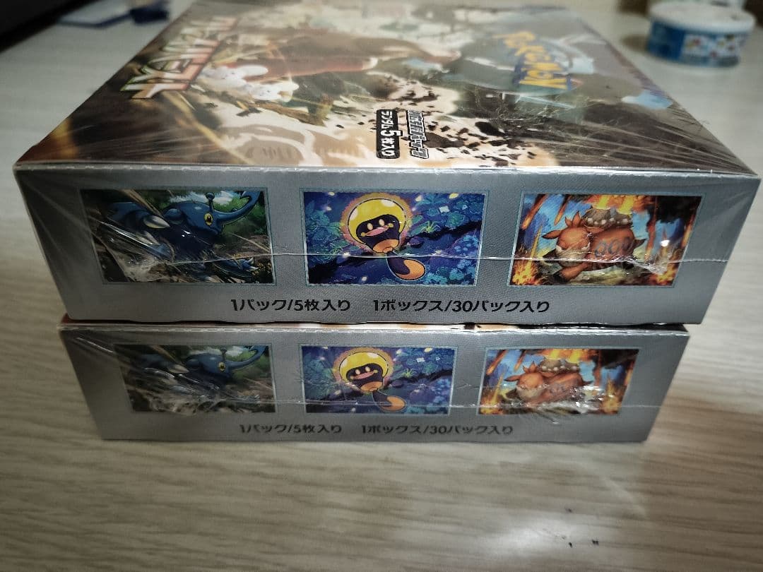 ポケモンカード クレイバースト BOX 2箱 シュリンク付き 未開封