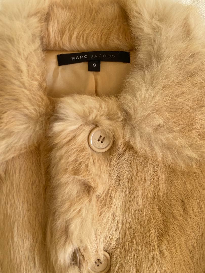 マークジェイコブス スーパーソフト リアルファーコートサイズ6（目安：M〜L）