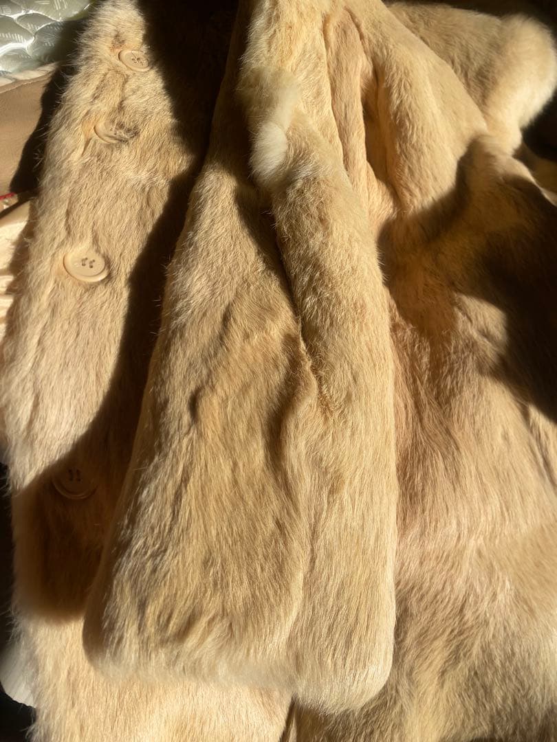 マークジェイコブス スーパーソフト リアルファーコートサイズ6（目安：M〜L）