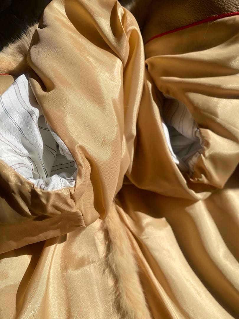 マークジェイコブス スーパーソフト リアルファーコートサイズ6（目安：M〜L）