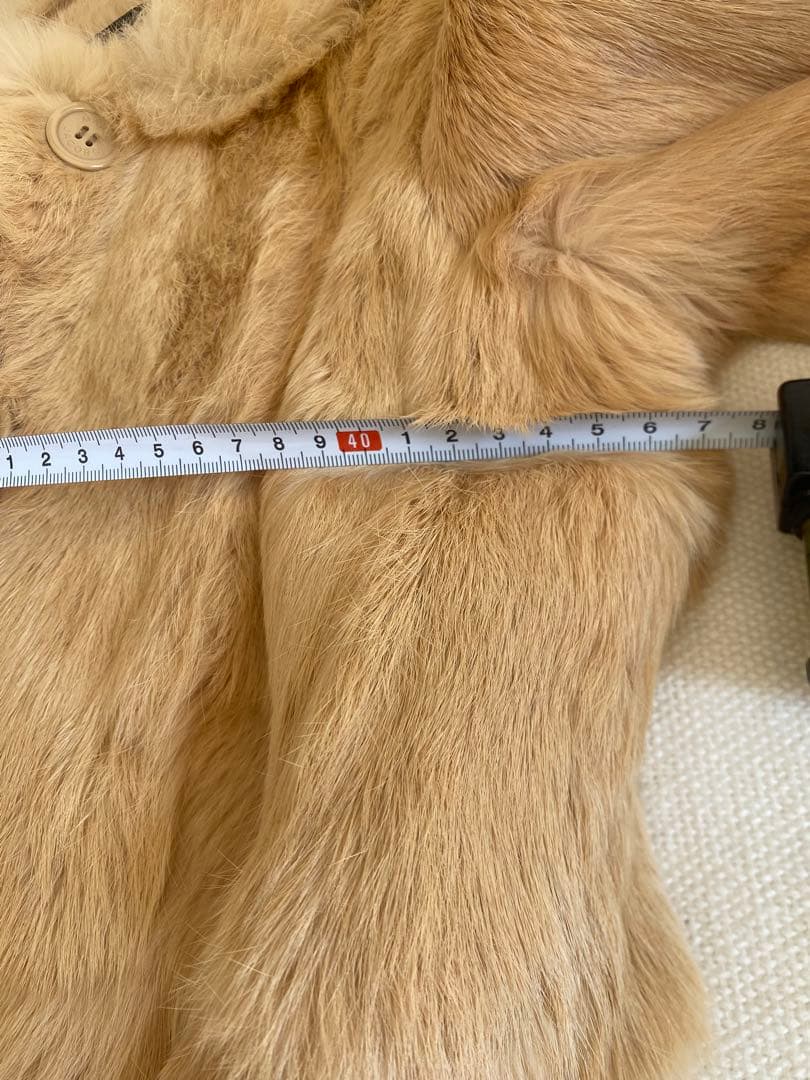 マークジェイコブス スーパーソフト リアルファーコートサイズ6（目安：M〜L）