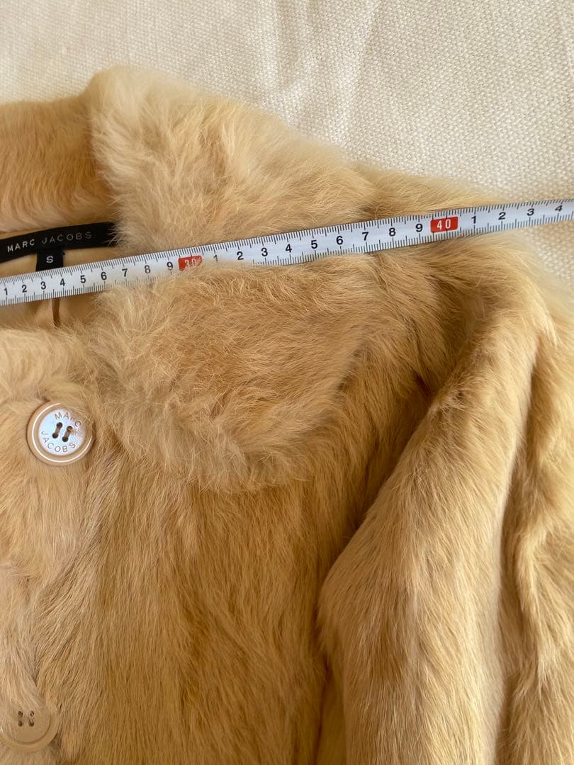 マークジェイコブス スーパーソフト リアルファーコートサイズ6（目安：M〜L）