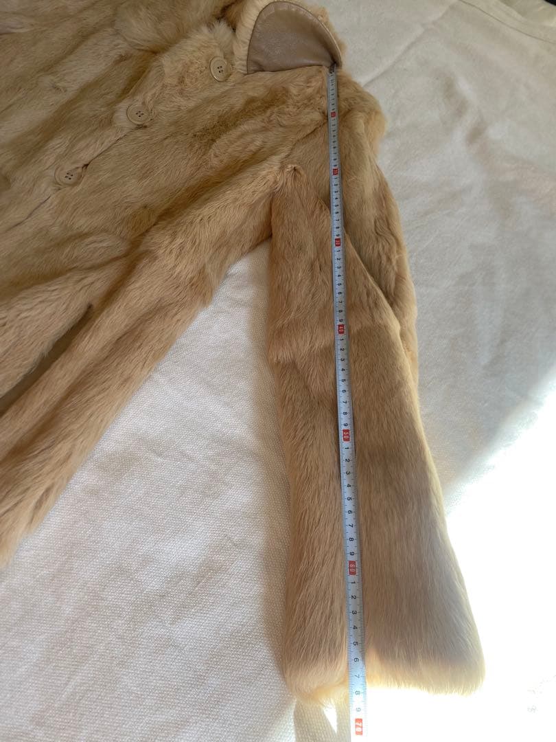 マークジェイコブス スーパーソフト リアルファーコートサイズ6（目安：M〜L）