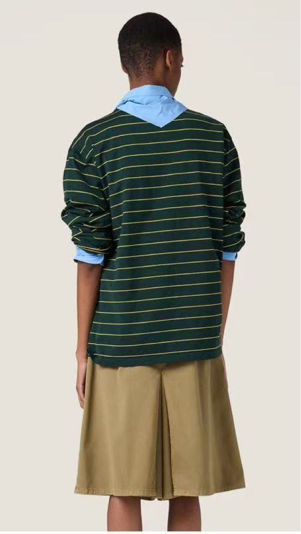 miumiu コットンジャージー 長袖Tシャツ美品