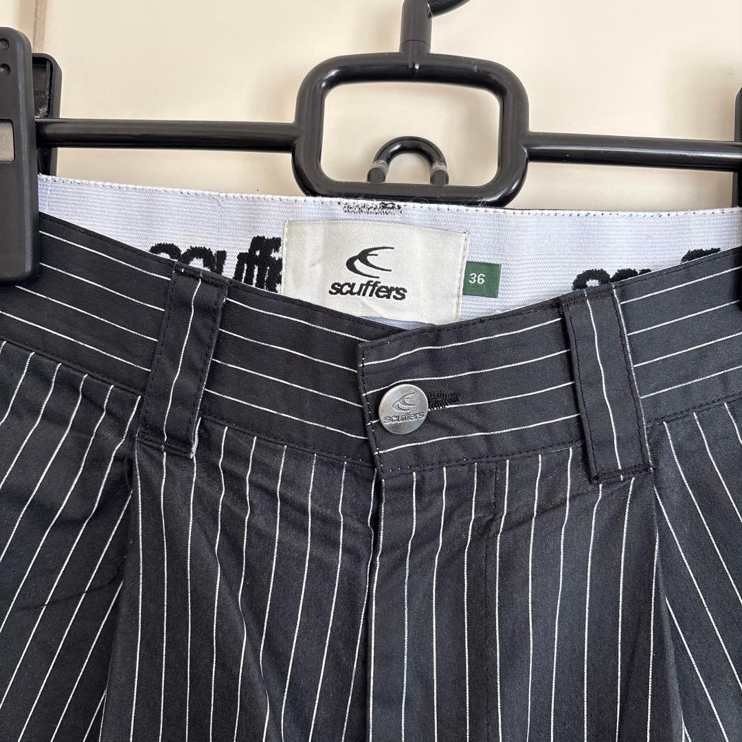 「jsywh」scuffers ピンストライプパンツ
