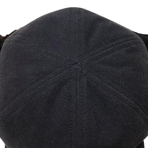 希少美品 WEIRDO デッキキャップ ネイビーL ステンシル イヤーマフ 防寒