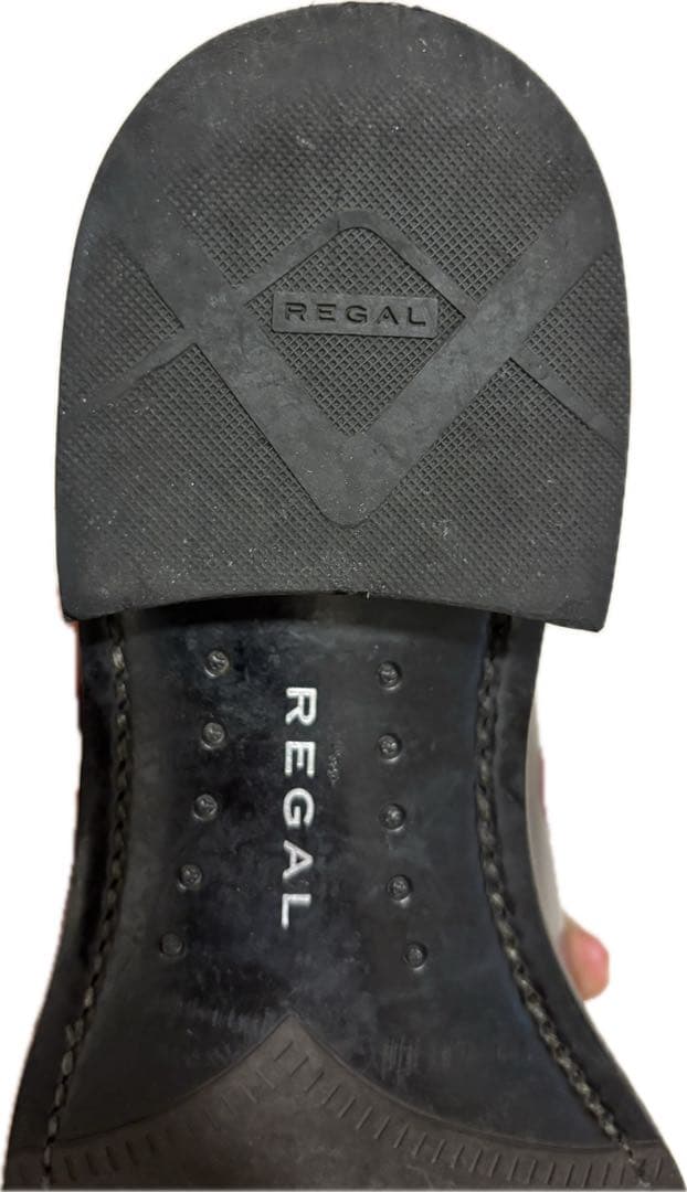 【美品】REGAL リーガル 315R ストレートチップ ブラック 24.0