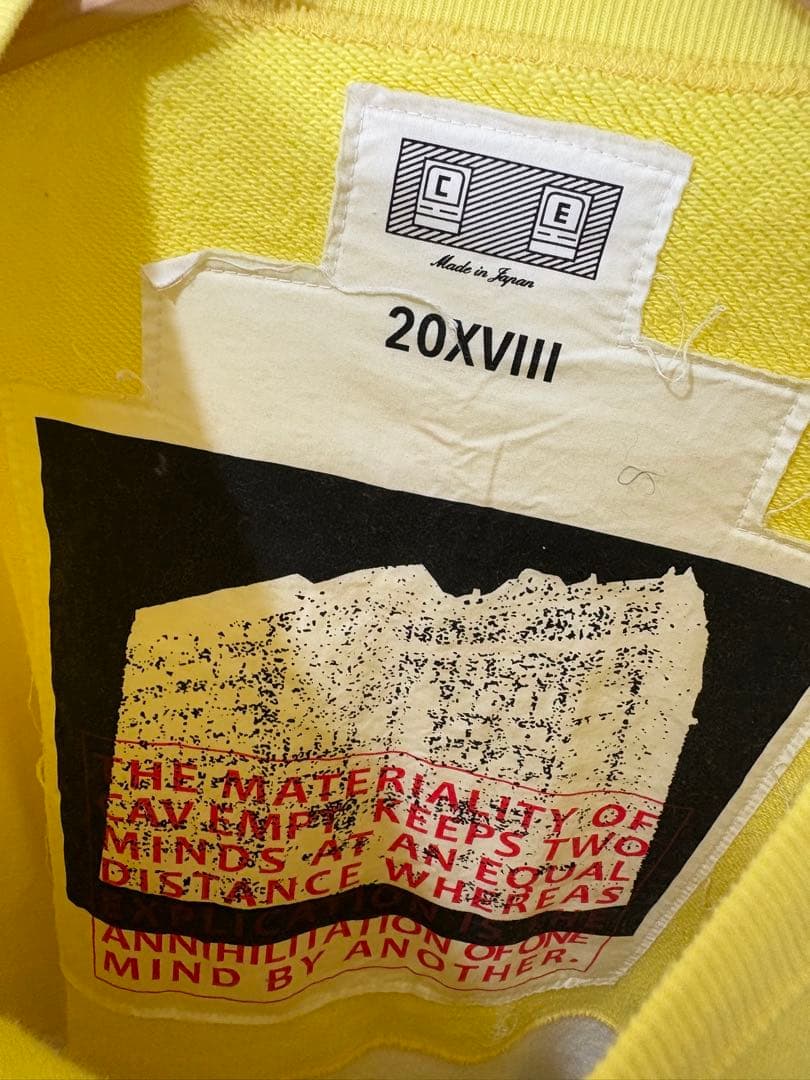 ま*ゆ様 ポトラッチ　CE デザインスウェット　メンズ　L