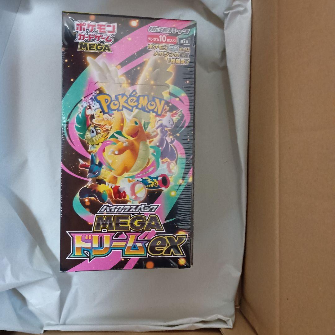 ポケモンカードゲーム MEGAドリームEX １Box新品未開封シュリンク付き