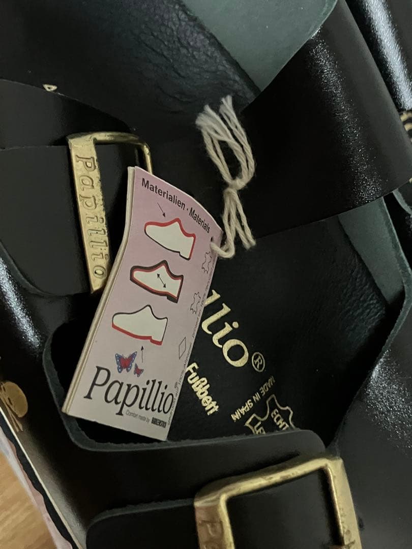 mastermind JAPAN ×Papillioブラックサンダル