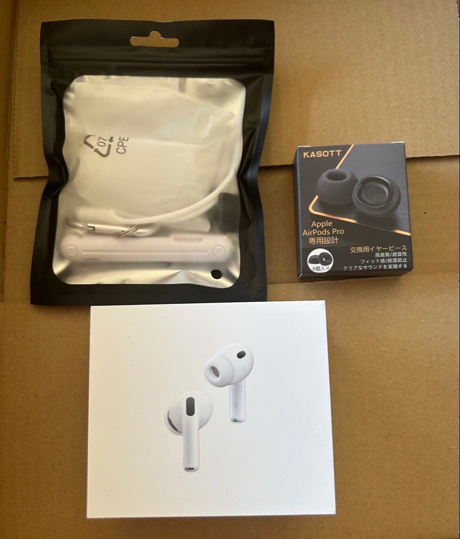 期間限定販売　未使用　AppleAirPodsPro3 イヤーピース　ケース付き