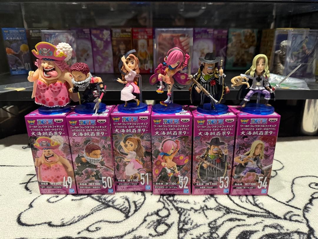 ワールドコレクタブルフィギュア　コンプ大海賊百景　箱付き　おまけ付き