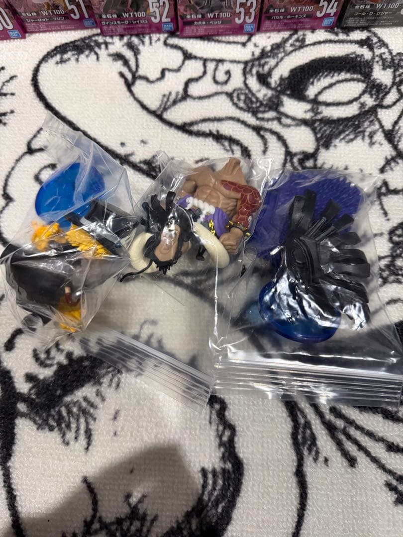 ワールドコレクタブルフィギュア　コンプ大海賊百景　箱付き　おまけ付き