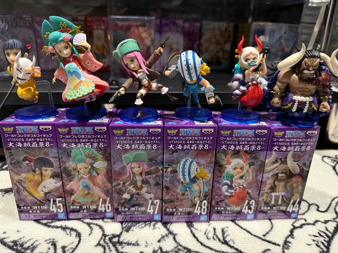 ワールドコレクタブルフィギュア　コンプ大海賊百景　箱付き　おまけ付き