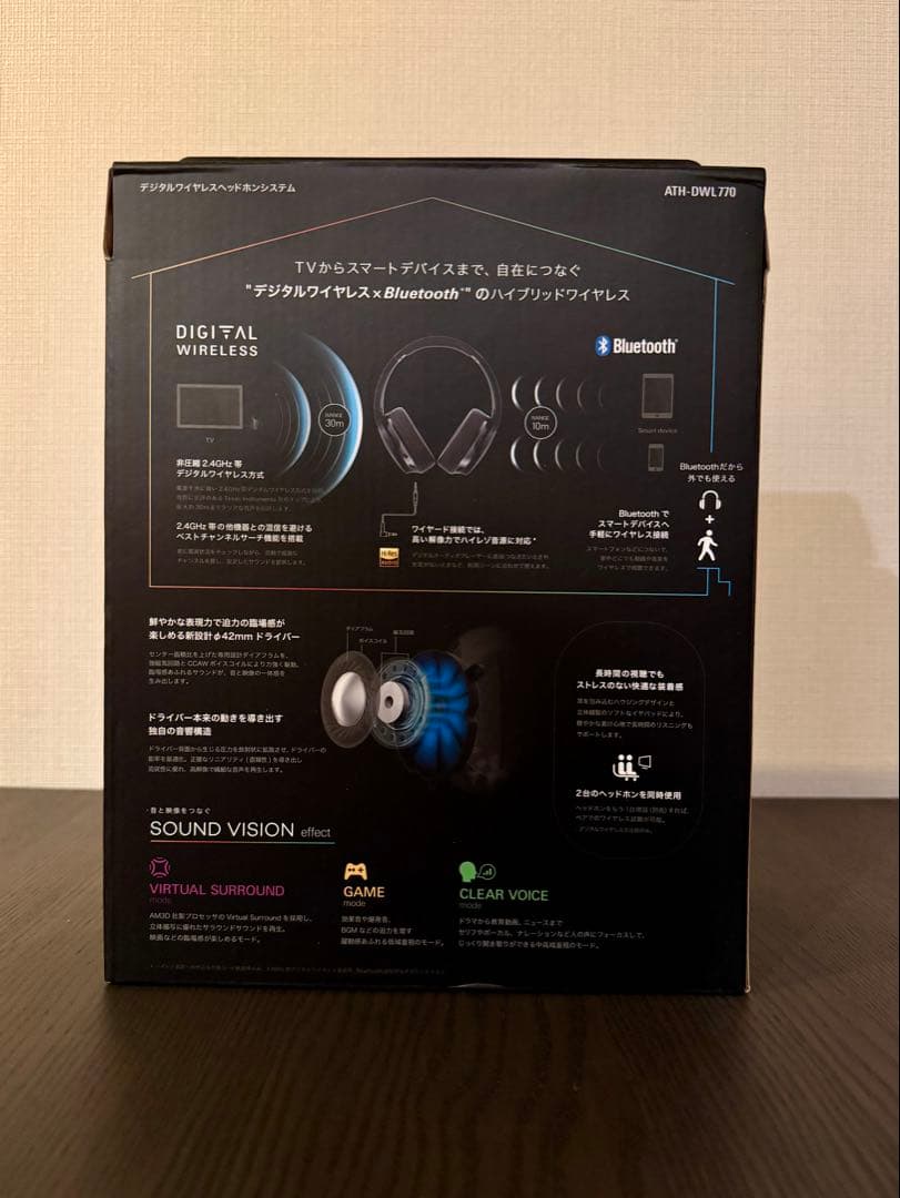 【新品未開封】audio-technica ATH-DWL770