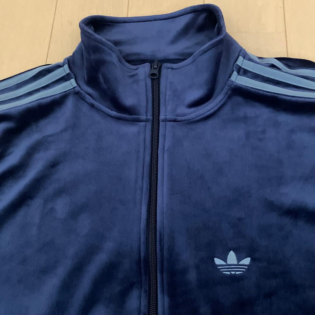 adidas Originals ベッケンバウアー ベロア トラック トップ