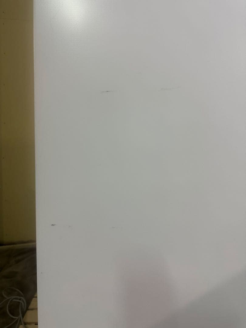 ホワイト 2ドア冷蔵庫 冷凍室付き